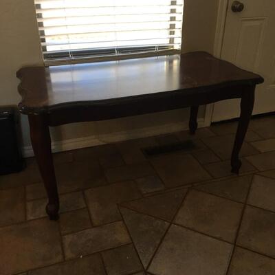 Side table.