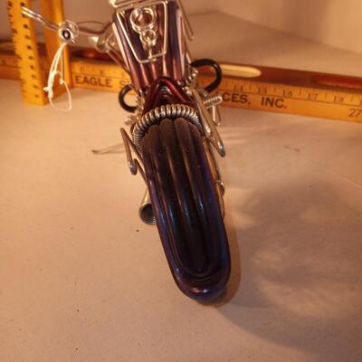 Wire Art Harley Motorcycle Model