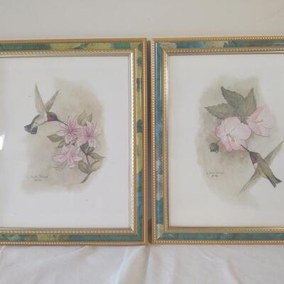 Two Hummingbird Prints