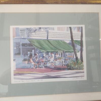 Two Lithographs From South Florida