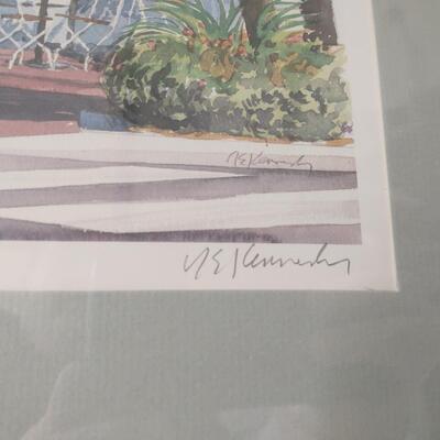 Two Lithographs From South Florida