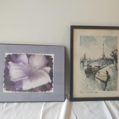 Two Pieces of Artwork