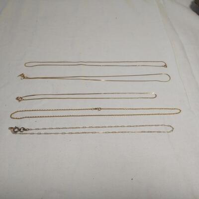 Various Length Necklaces