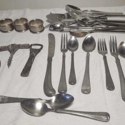 Older Pewter Flatware