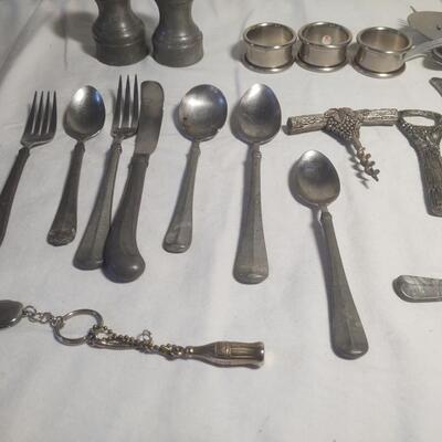 Older Pewter Flatware