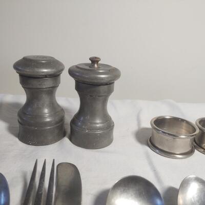 Older Pewter Flatware