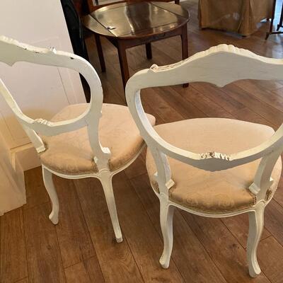 Pair of Refinished Victorian Side Chairs