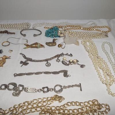 Costume Jewelry & Jewelry Box