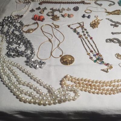 Costume Jewelry & Jewelry Box