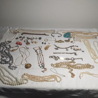 Costume Jewelry & Jewelry Box