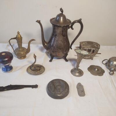 Pewter, Lead, and Brass Items
