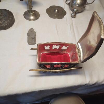 Pewter, Lead, and Brass Items