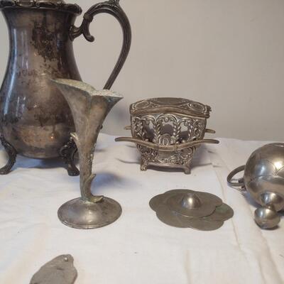 Pewter, Lead, and Brass Items
