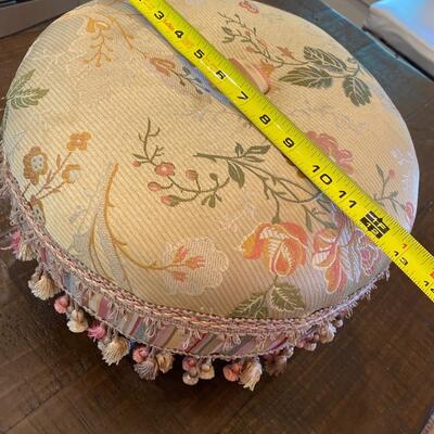 Decors Round Upholstered Foot Stool