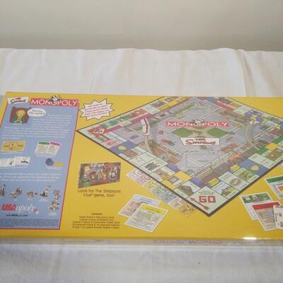 Simpsons Themed Monopoly Set
