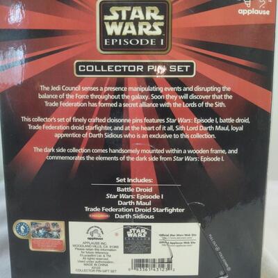 5 Sets of Star Wars Collector's Pins