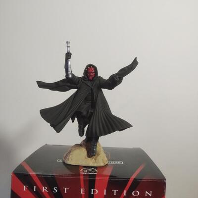 3 Darth Maul Collectible Figurines
