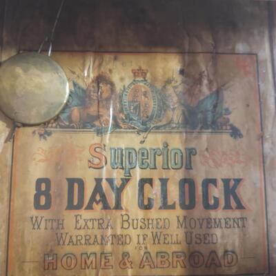 Superior 8 Day Clock