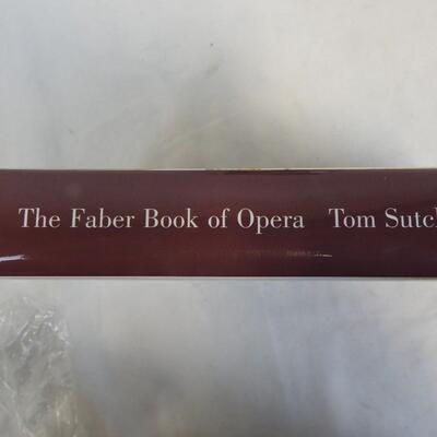 2 Hardcover Books, Faber Book of Opera (2001), Cumberland Maine History (1976)