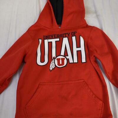 3 pc University of Utah Apparel, Coat Large, S Jacket, Large T-Shirt