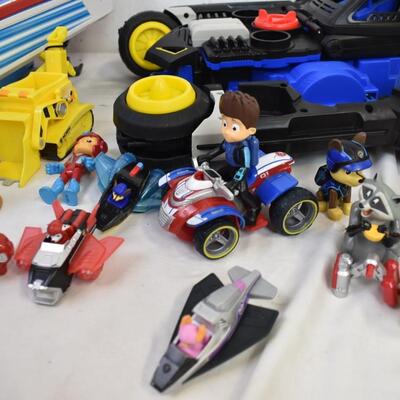 Kids Toy Lot: Paw Patrol Boat and Plane, Batmobile