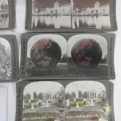14 Vintage Stereoscopic View Slides, Johnson's Views