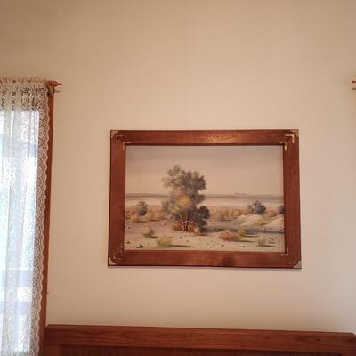 Framed Western Artwork