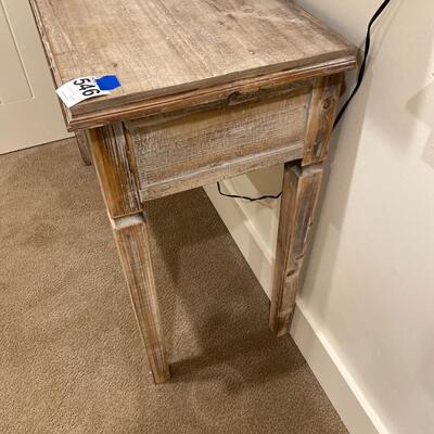 Console Table with Two Mirrored Drawers