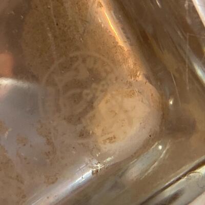 Four Vases Including Baccarat Glass Vase