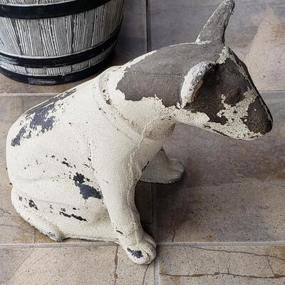 Concrete Outdoor Dog