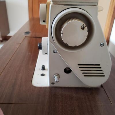 Necchi Alco Sewing Machine and Cabinet