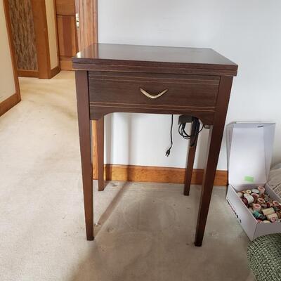 Necchi Alco Sewing Machine and Cabinet