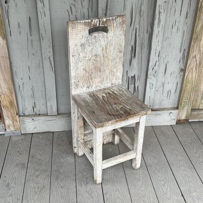 Old Wood Chair