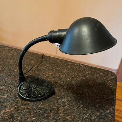 Cast Iron Desk Adjustable Lamp