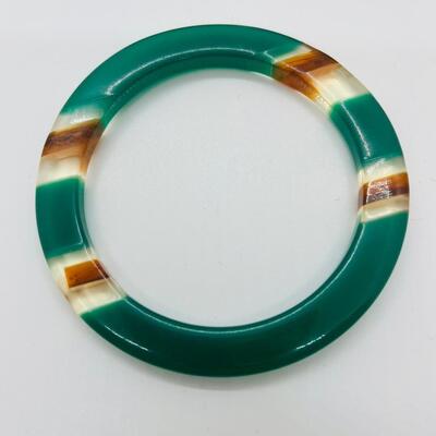 Lot 5: Vintage Colorful Bangle Bracelets