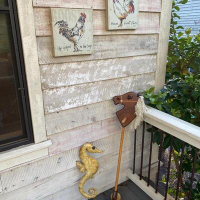 Five Decorative Outdoor Items