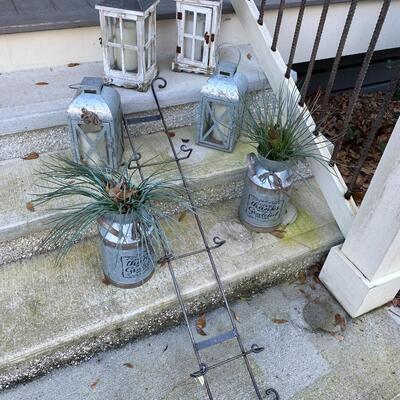 Outdoor Lanterns and Planters