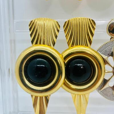 Lot 14: Vintage Pierced Earring Lot (Jacqueline Ferrar and More)
