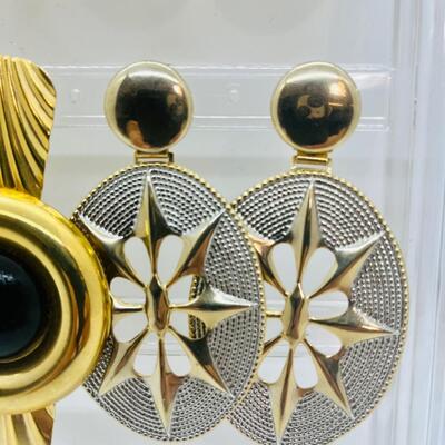 Lot 14: Vintage Pierced Earring Lot (Jacqueline Ferrar and More)