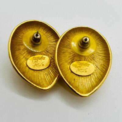 Lot 14: Vintage Pierced Earring Lot (Jacqueline Ferrar and More)