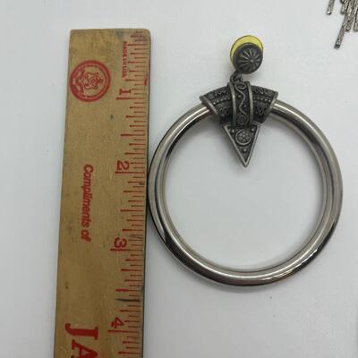 Lot 15: Silvertone Fashion Earrings by Jonette Jewelry and More (90's Large)