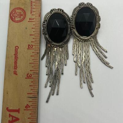 Lot 15: Silvertone Fashion Earrings by Jonette Jewelry and More (90's Large)