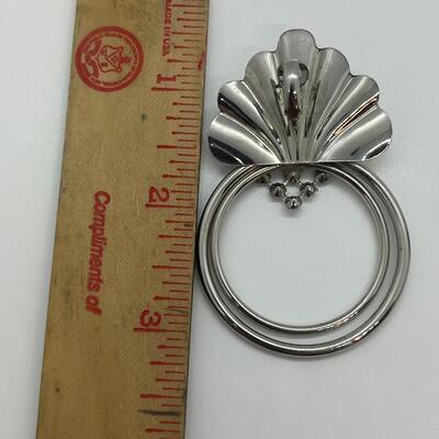 Lot 16: Large Vintage Pierced Earrings