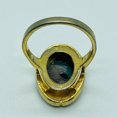 Lot 18: Black and Goldtone Chunky Costume Jewelry- Don Lin and more