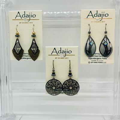 Lot 23: New- Adajio Dangle Earrings