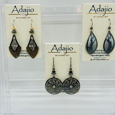 Lot 23: New- Adajio Dangle Earrings