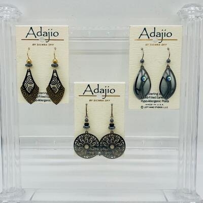 Lot 23: New- Adajio Dangle Earrings