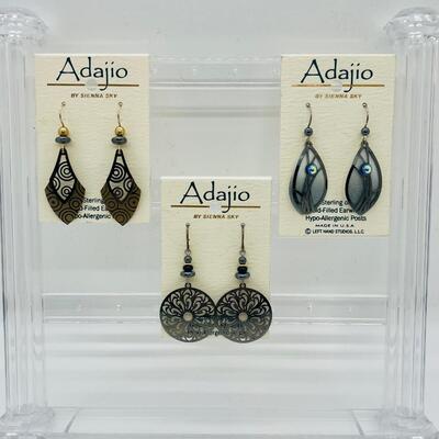 Lot 23: New- Adajio Dangle Earrings