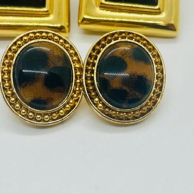 Lot 31: Vintage Napier , Givenchy Costume Clip on Earrings & More