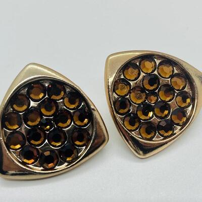 Lot 31: Vintage Napier , Givenchy Costume Clip on Earrings & More